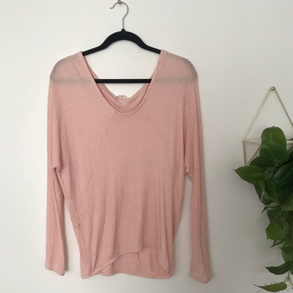 Anthropologie waffle top